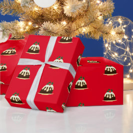 Niedliches Weihnachtsspiel Geschenkpapier