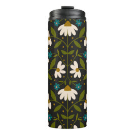 Niedliches weißes Farbmuster Thermosbecher