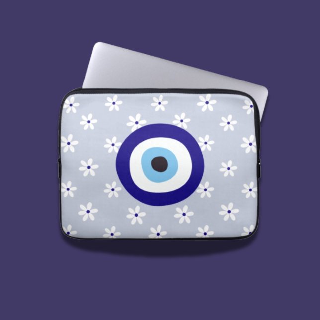 Niedliches weißes zartes romantisches griechisches laptopschutzhülle (Von Creator hochgeladen)
