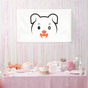 Niedliches Welpenwink Banner