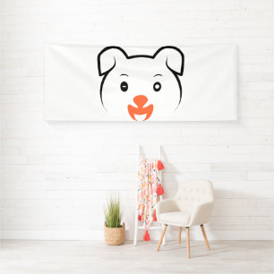 Niedliches Welpenwink Banner