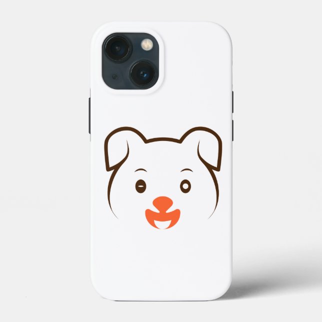 Niedliches Welpenwink Case-Mate iPhone Hülle (Rückseite)