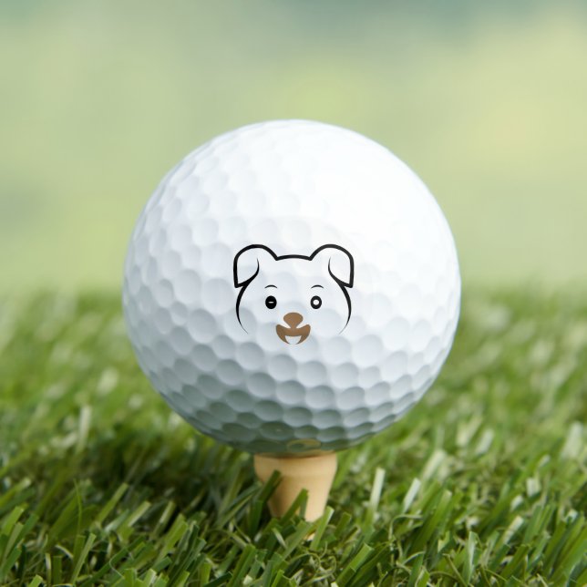 Niedliches Welpenwink Golfball (Insitu T-Shirt)