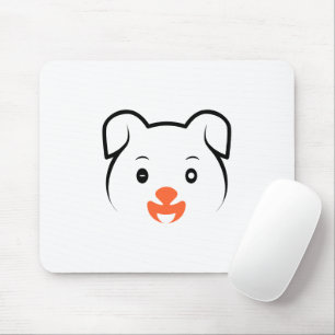 Niedliches Welpenwink Mousepad