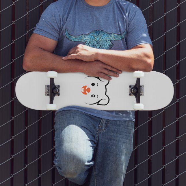 Niedliches Welpenwink Skateboard (Außenbereich 3)