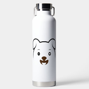 Niedliches Welpenwink Trinkflasche
