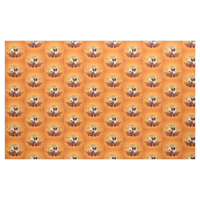 Niedliches wenig papillon stoff (Yard (91,4 cm))