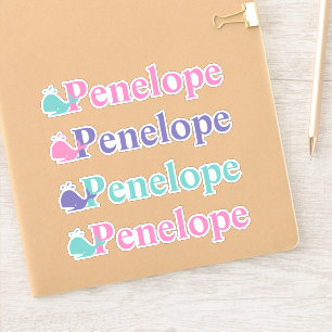 Niedliches Whalefischsymbol Benutzerdefinierter Pe Aufkleber