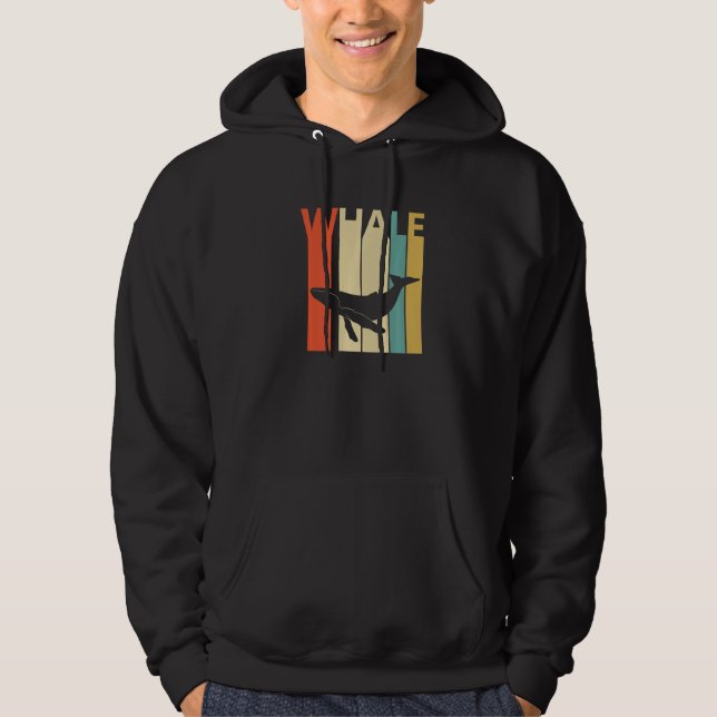 Niedliches Whaltier Hoodie (Vorderseite)