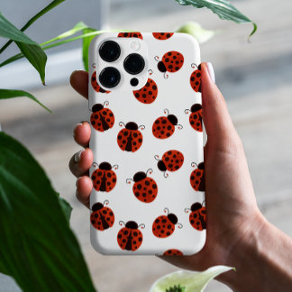 Niedliches Whimsisches Red Ladybug Polka Dot Patte Case-Mate iPhone Hülle