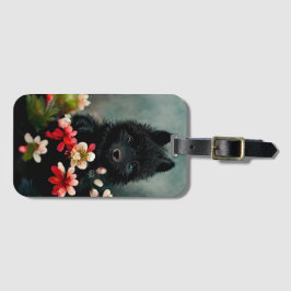 Niedliches wildes Tiergepäck Gepäckanhänger