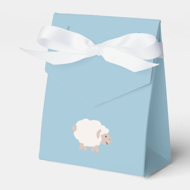 Niedliches Wolllamm Geschenkschachtel (Vorderseite)