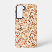 Niedliches Woodland Baby Deer Blumenmuster