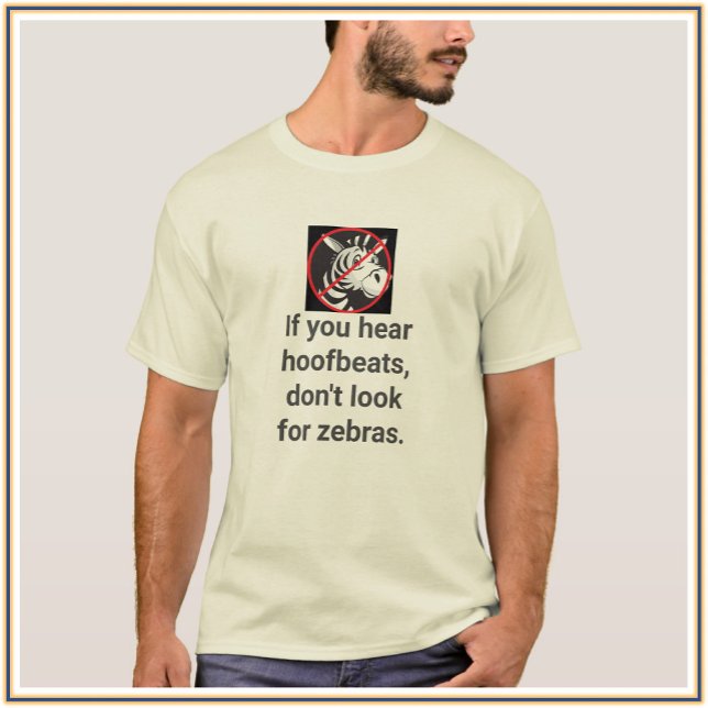 Niedliches Zebra-Zitat T-Shirt (Von Creator hochgeladen)