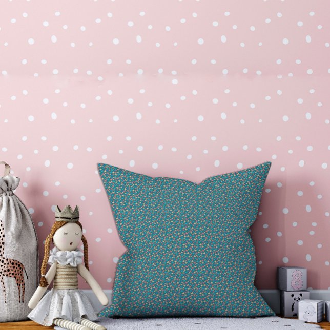 Niedliches zeitgenössisches Schmetterlingsmuster a Kissen (Von Creator hochgeladen)