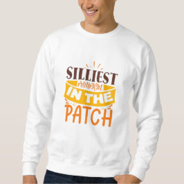 Niedliches Zitat von Silmost Pumpkin Sweatshirt