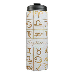 Niedliches Zodiac-Zeichen/Schütze Thermosbecher
