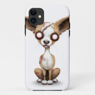 Niedliches Zombiechihuahua-Welpen-Hundeweiß Case-Mate iPhone Hülle
