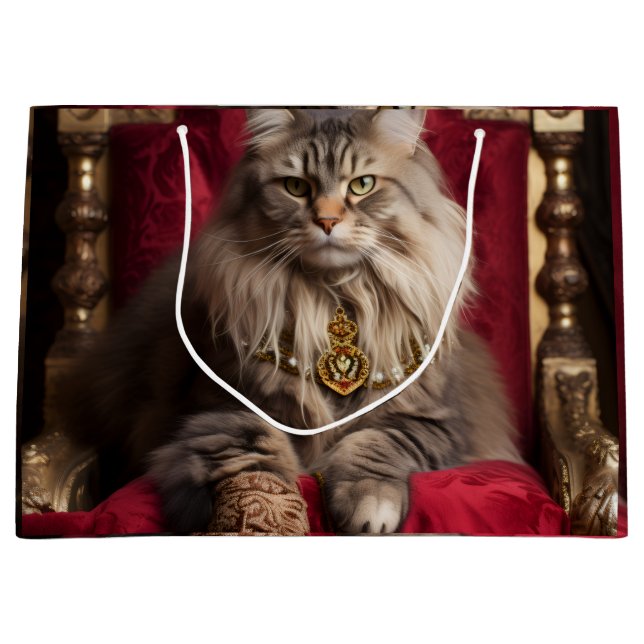 "Niedliches Zubehör für Cat L Große Geschenktüte (Vorderseite)