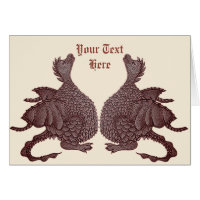 niedliches, zweifarbiges, mythisches Fantasy-Wesen