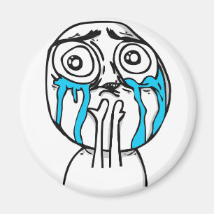 Niedlichkeits-Überlastungs-Comic Meme Magnet