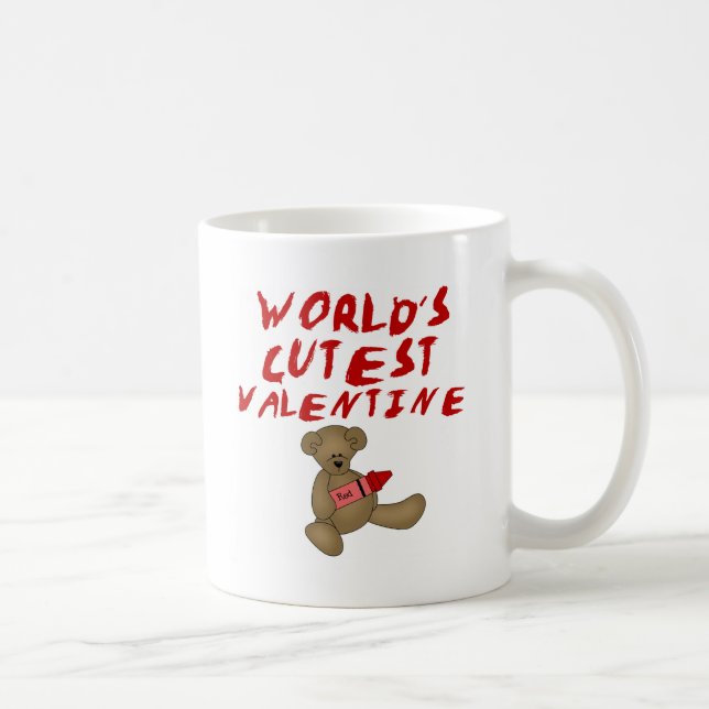 Niedlichste der Valentine-T-Shirts und Geschenke Tasse (Rechts)