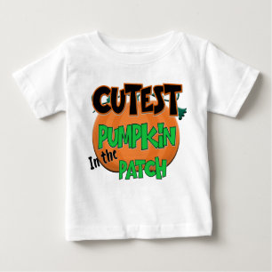 Niedlichster Kürbis-Baby-Halloween-T - Shirt