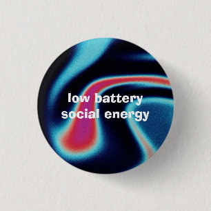 niedrige Akkuladung soziale Energie Button