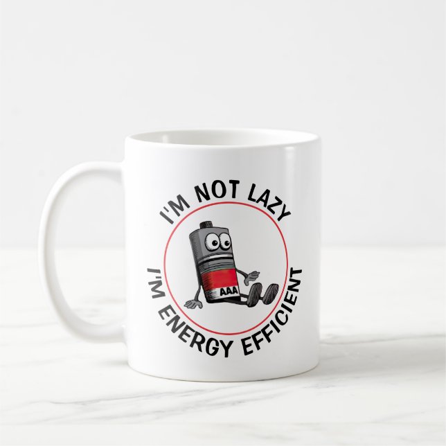 Niedrige Batterie Kaffeetasse (Links)