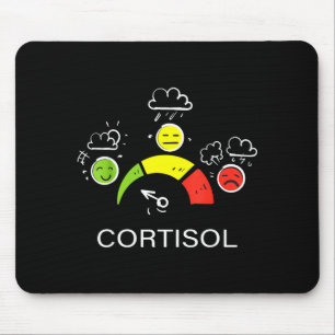 Niedrige Cortisolwerte v Meme Mousepad
