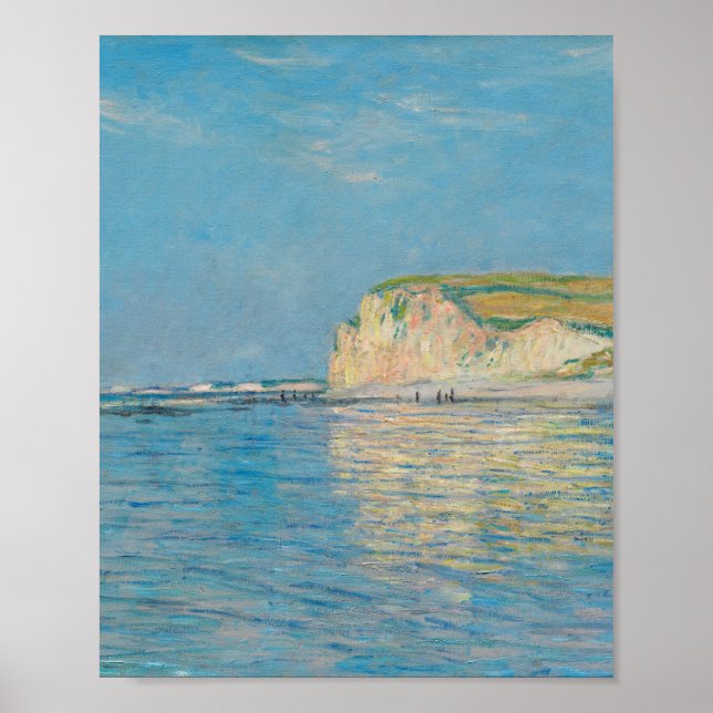Niedrige Flut in Pourville, bei Dieppe Claude Mone Poster (Vorne)