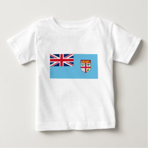 Niedrige Kosten! Fidschi-Flagge Baby T-shirt