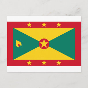 Niedrige Kosten! Grenada-Flagge Postkarte