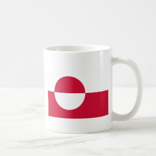 Niedrige Kosten! Grönland-Flagge Tasse