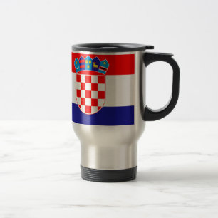 Niedrige Kosten! Kroatische Flagge Reisebecher
