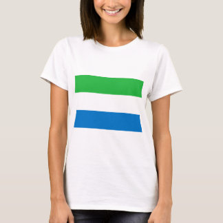 Niedrige Kosten! Sierra Leone-Flagge T-Shirt