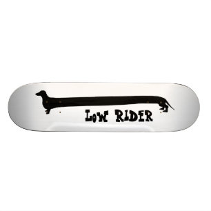 Niedrige Reiter-Dackel Skateboard