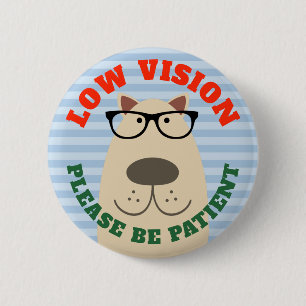Niedrige Vision Button
