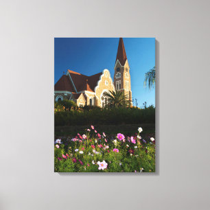 Niedriger Blickwinkel auf die Christ Church Leinwanddruck