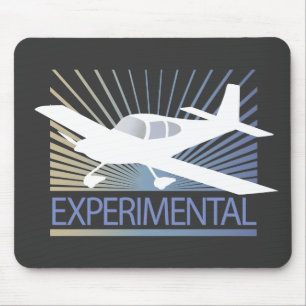 Niedriger Flügel-experimentelles Flugzeug Mousepad