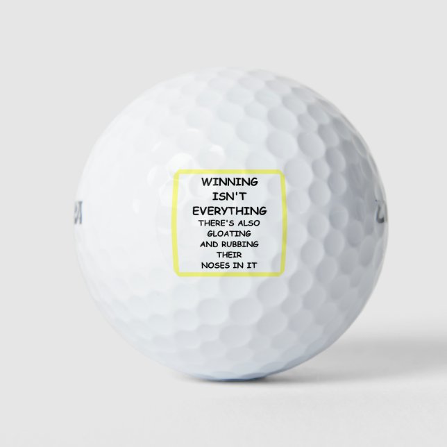NIEDRIGER GOLFBALL (Vorderseite)