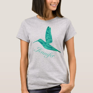 Niedriger Poly-Kolibri T-Shirt