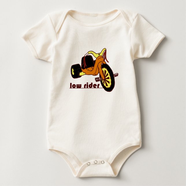 Niedriger Reiter - Baby Strampler (Vorderseite)