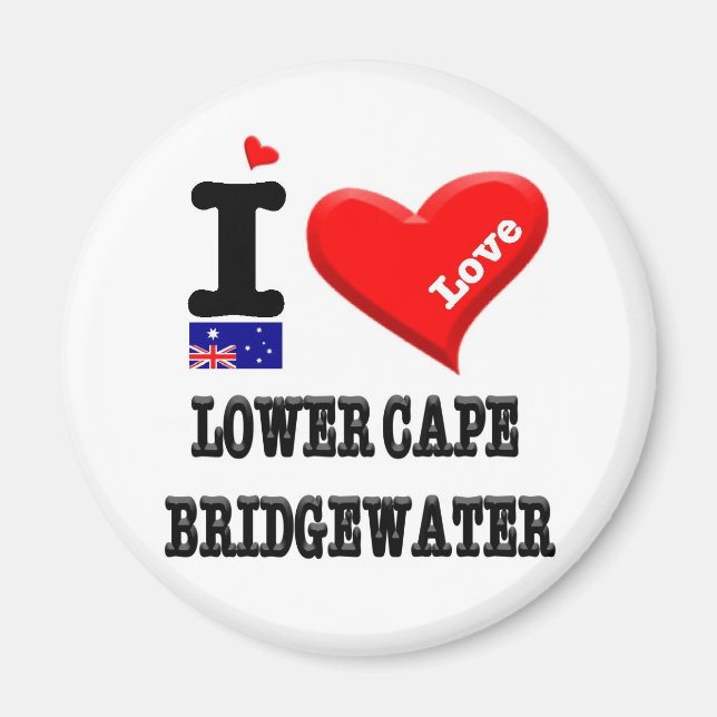 NIEDRIGERER CAPE BRIDGEWATER - I-Liebe Magnet (Vorne)