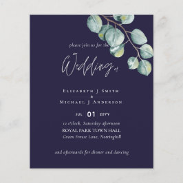 NIEDRIGES BUDGET NAVY White Sage Eukalyptus Weddin