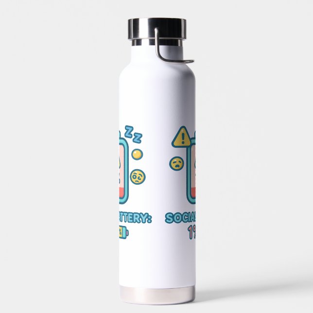 Niedriges Design für die Einführung von Sozialakku Trinkflasche (Links)