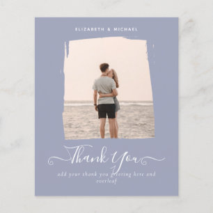 NIEDRIGES HAUSHALT Modernes FOTO DANKE DANK Flyer