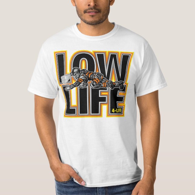 NIEDRIGES LEBEN T-Shirt (Vorderseite)