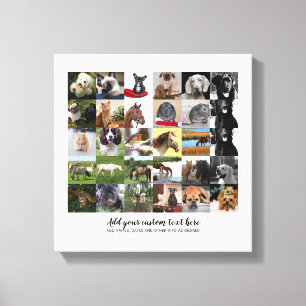 Niedrigste Preise! 35 x FOTO Collage und benutzerd Leinwanddruck