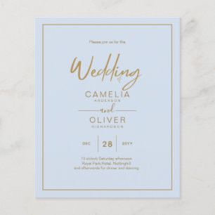 Niedrigster HAUSHALT Gold Text Script Elegant Mode Flyer
